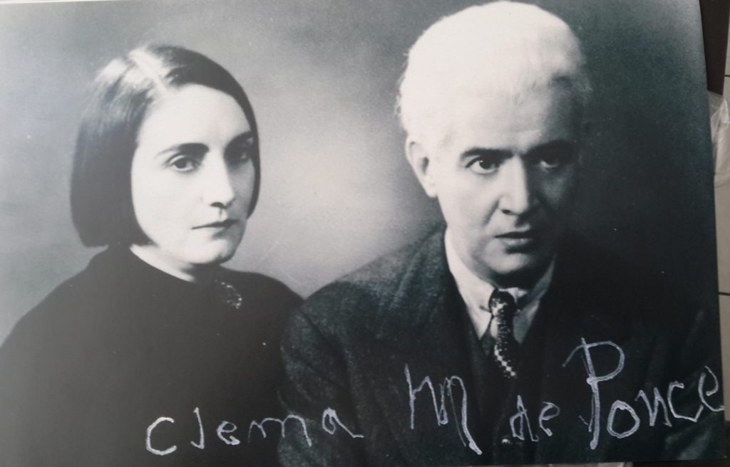 Foto de Manuel M. Ponce con Clema